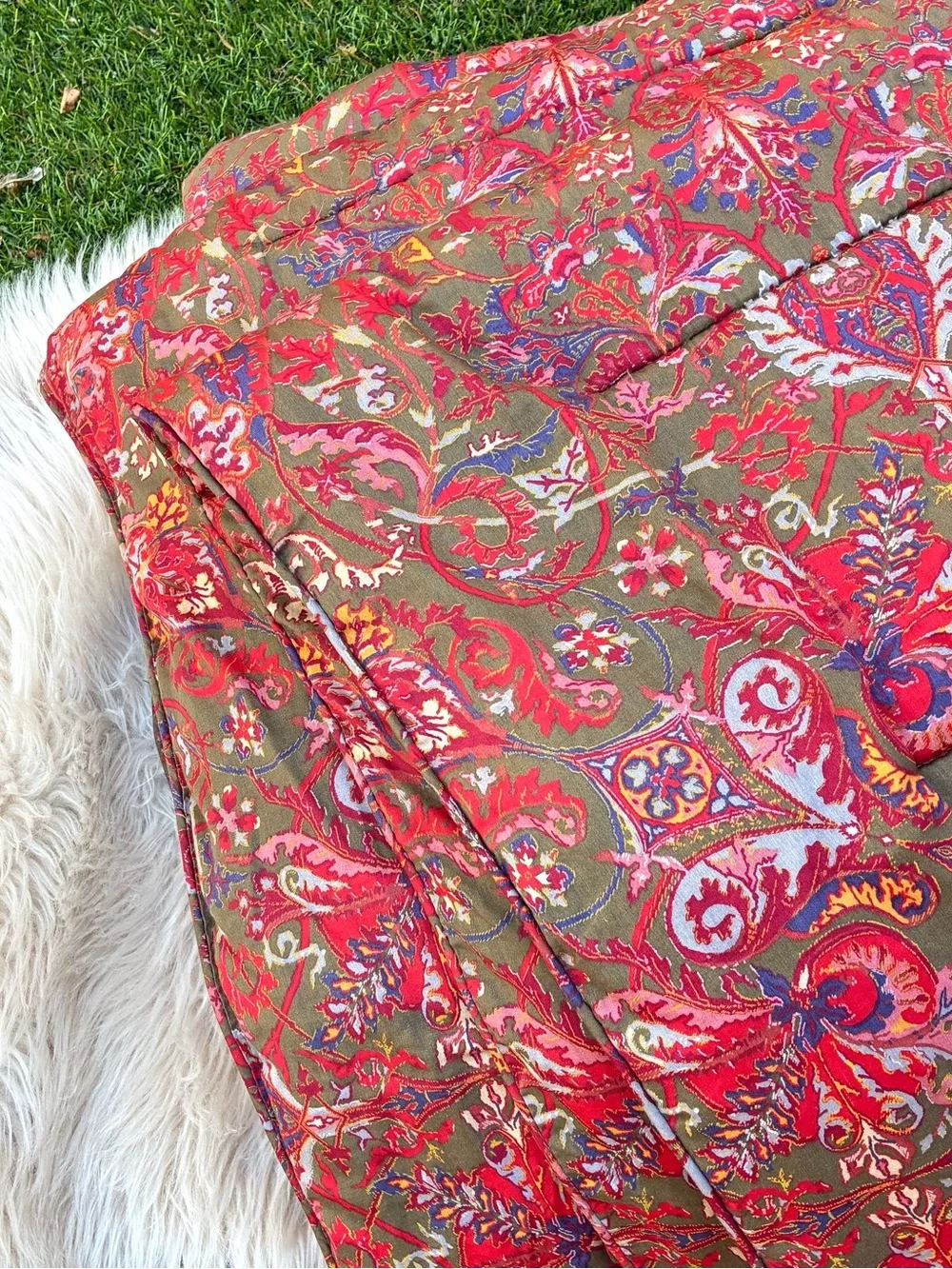 Ralph Lauren Vintage Bedspread Galahad Comforter Queen or Full Sateen